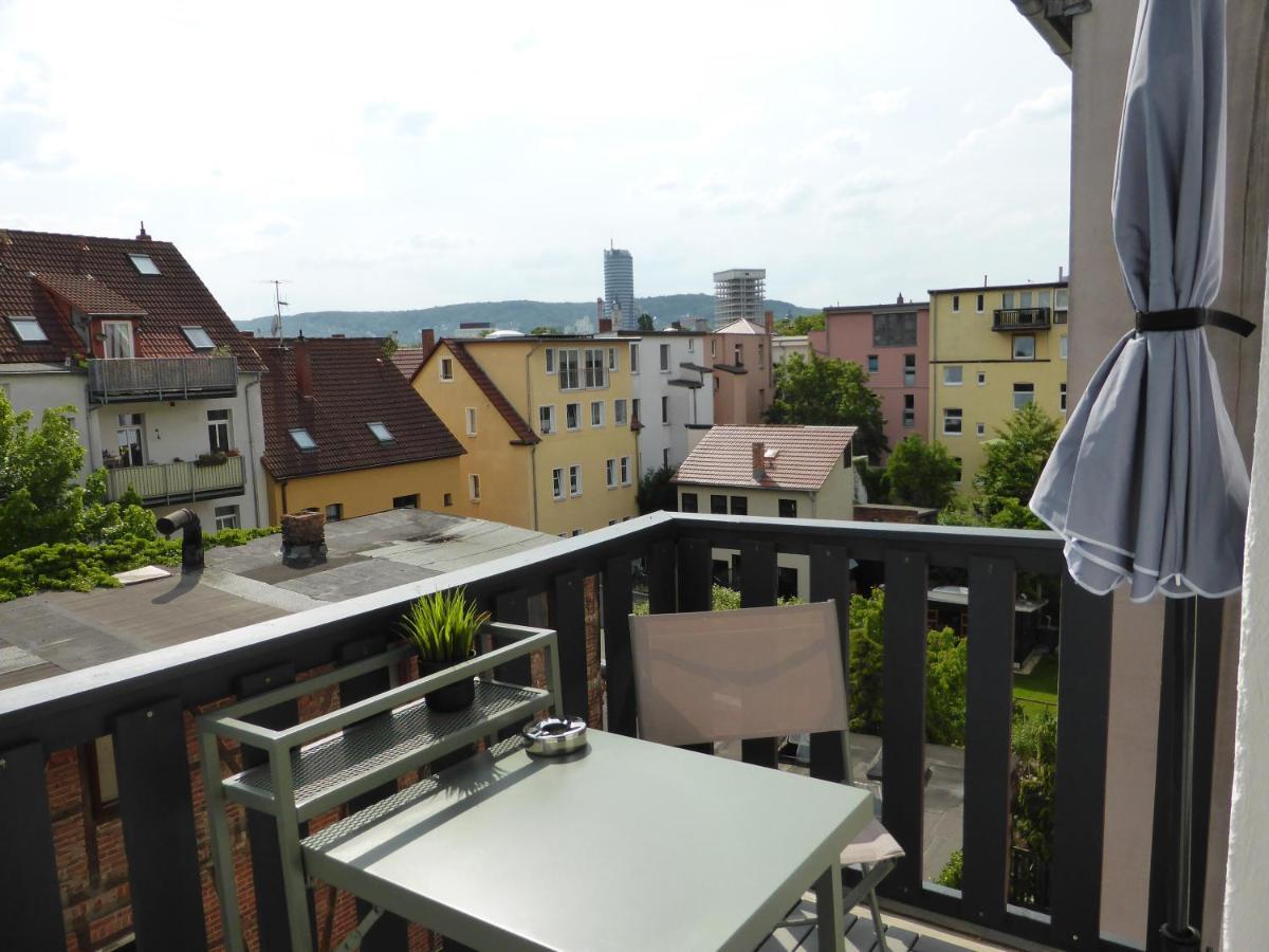 Jena City Apartment, Balkon, Sonnig, Wifi, Parkplaetze, Naehe Zentrum Extérieur photo