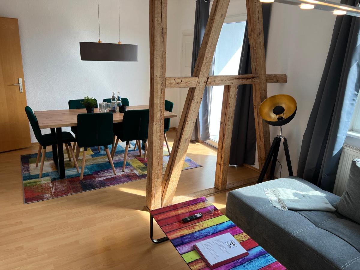 Jena City Apartment, Balkon, Sonnig, Wifi, Parkplaetze, Naehe Zentrum Extérieur photo